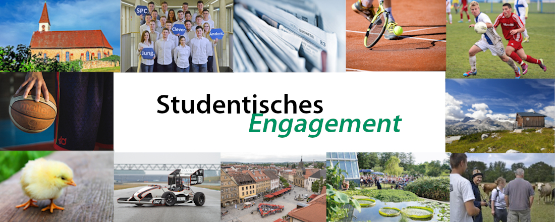 Collage Studentisches Engagement