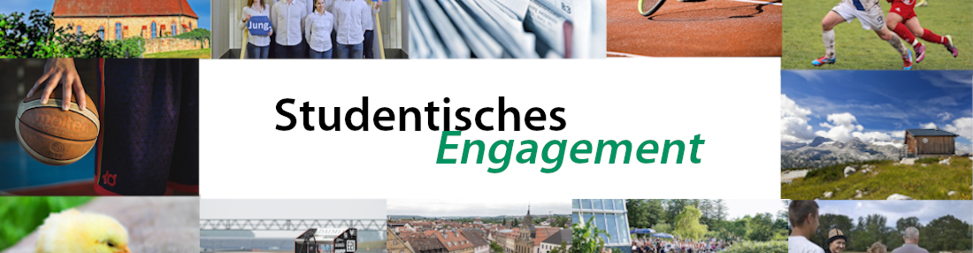 Collage Studentisches Engagement